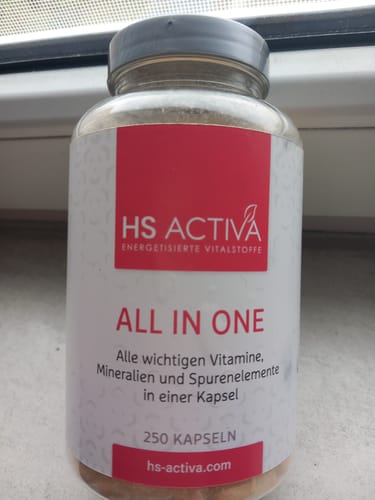 Kundenfoto zu All In One | Vitamine, Mineralien & Spurenelemente, 60 oder 250 Kapseln