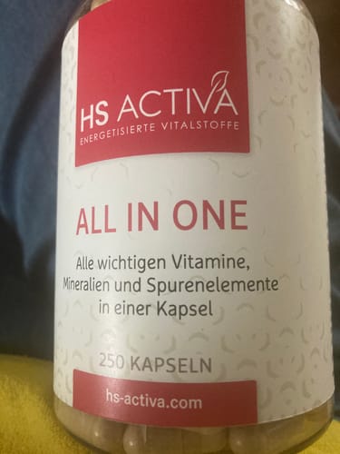 Kundenfoto zu All In One | Vitamine, Mineralien & Spurenelemente, 60 oder 250 Kapseln