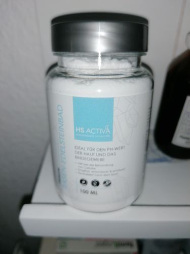 Kundenfoto zu Basenbad | basisches Badesalz mit Magnesium & Edelsteinen, 100 bis 2200 ml