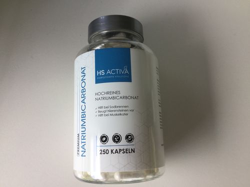 Kundenfoto zu Natron | Basicum Natriumbicarbonat, 250 Kapseln oder 400 g Pulver