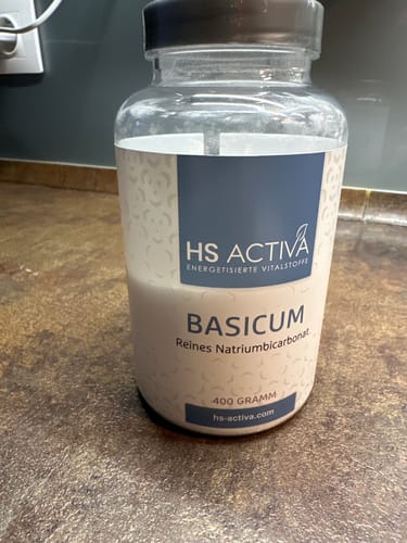 Kundenfoto zu Natron | Basicum Natriumbicarbonat, 250 Kapseln oder 400 g Pulver