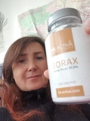 Kundenfoto zu Borax Pulver | 99,9 % reines Natriumtetraborat, 100 g