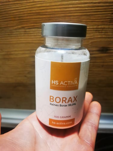 Kundenfoto zu Borax Pulver | 99,9 % reines Natriumtetraborat, 100 g