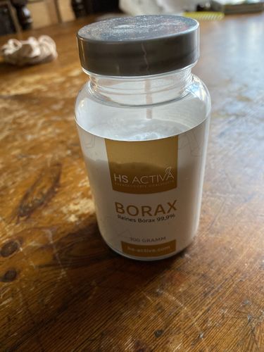 Kundenfoto zu Borax Pulver | 99,9 % reines Natriumtetraborat, 100 g