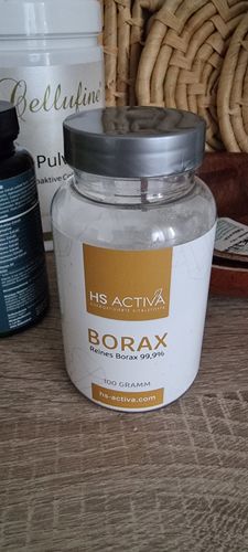 Kundenfoto zu Borax Pulver | 99,9 % reines Natriumtetraborat, 100 g