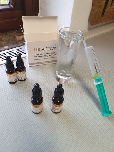 Kundenfoto zu CDL / CDS | Chlordioxid-Set zur eigenen Herstellung, Komponenten je 20 ml