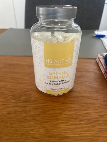 Kundenfoto zu Gelenk Komplex | 250 Kapseln oder 800 g Pulver für bewegliche Gelenke