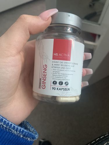 Kundenfoto zu Roter Panax Ginseng | 80 % Ginsenoside für Widerstandskraft, 90 Kapseln