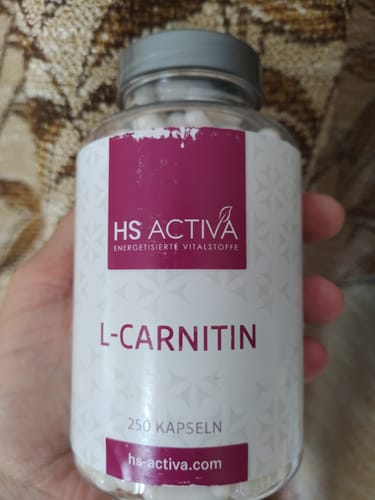 Kundenfoto zu L-Carnitin | 500 mg für Training & Energie, 250 Kapseln