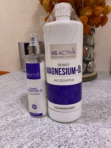 Kundenfoto zu Zechstein Magnesiumöl | Magnesium-Spray über die Haut, 50 bis 1000 ml