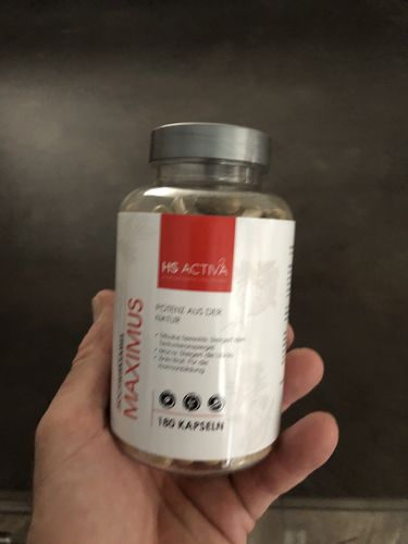 Kundenfoto zu Maximus | mit Tribulus, Maca & Zink für mehr Vitalität, 180 Kapseln