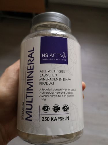Kundenfoto zu Multimineral | basische Mineralien für Muskeln & Nerven, 250 Kapseln