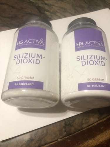 Kundenfoto zu Silicium | reines Siliziumdioxid für Haut, Haare & Nägel, 50 g