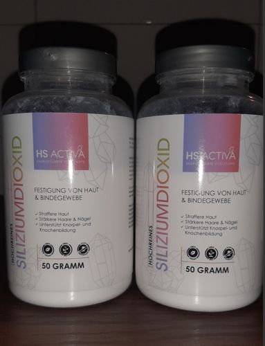 Kundenfoto zu Silicium | reines Siliziumdioxid für Haut, Haare & Nägel, 50 g