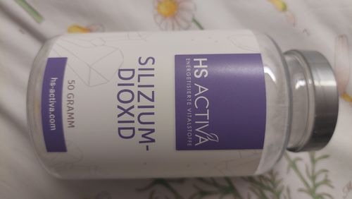 Kundenfoto zu Silicium | reines Siliziumdioxid für Haut, Haare & Nägel, 50 g
