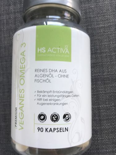 Kundenfoto zu Veganes Omega 3 | DHA aus Algenöl für Gehirn & Augen, 90 Kapseln