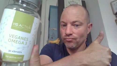 Kundenfoto zu Veganes Omega 3 | DHA aus Algenöl für Gehirn & Augen, 90 Kapseln