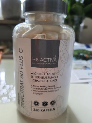 Kundenfoto zu Zink + Vitamin C | Großpackung 250 Kapseln fürs Immunsystem