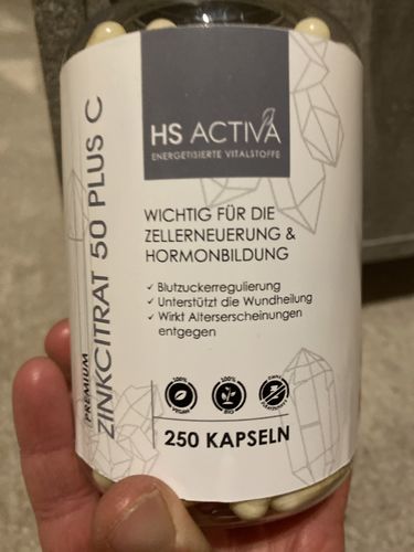 Kundenfoto zu Zink + Vitamin C | Großpackung 250 Kapseln fürs Immunsystem
